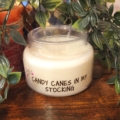 Candy Cane Candle, Scented Candle, Twinkle Arts