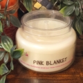 Pink Blanket Scented Candle, Girl Scented Candle, Baby Powder Scented Candle